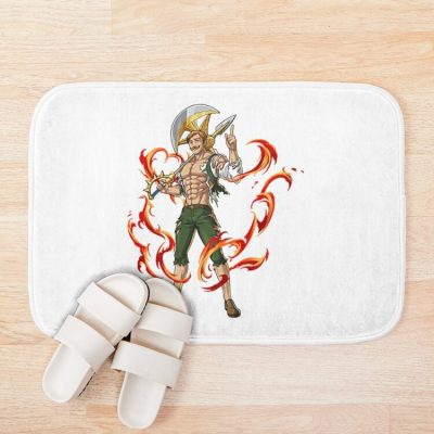 Seven Deadly Sins Escanor Bath Mat Official Cow Anime Merch