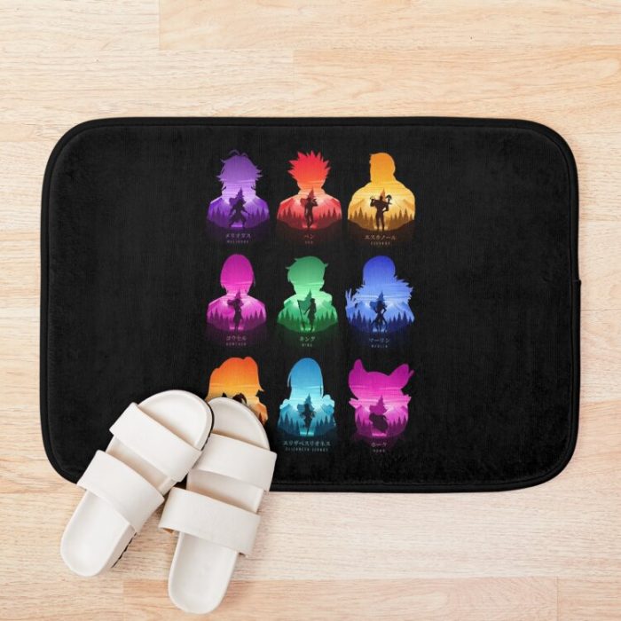 Seven Deadly Sins Bath Mat Official Cow Anime Merch