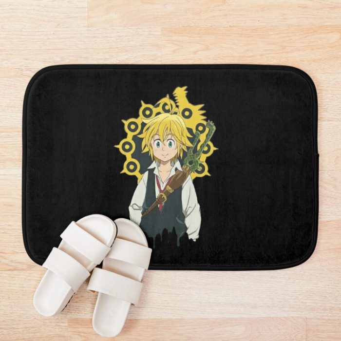 Seven Deadly Sins Anime Bath Mat Official Cow Anime Merch