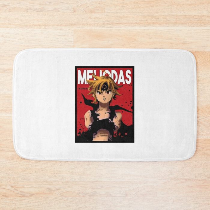 Meliodas Seven Deadly Sins Comic Bath Mat Official Cow Anime Merch