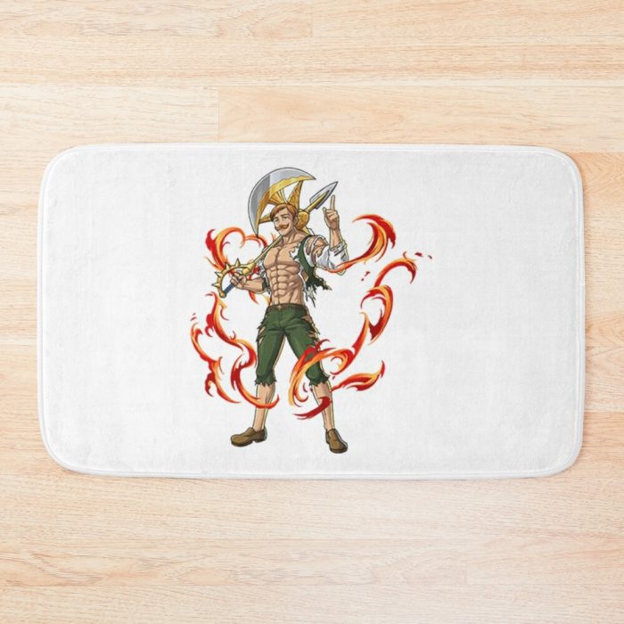 Seven Deadly Sins Escanor Bath Mat Official Cow Anime Merch