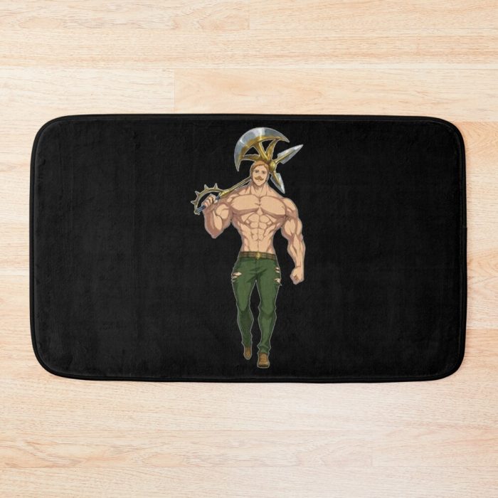 Seven Deadly Sins Escanor Bath Mat Official Cow Anime Merch