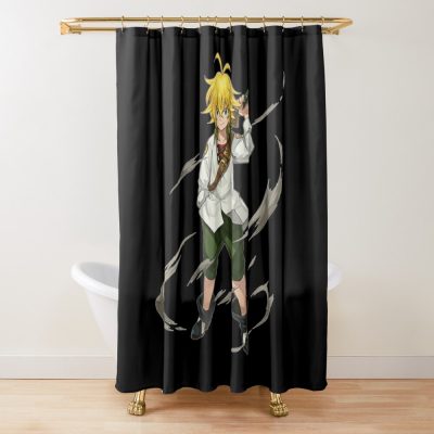 Seven Deadly Sins Meliodas Shower Curtain Official Cow Anime Merch