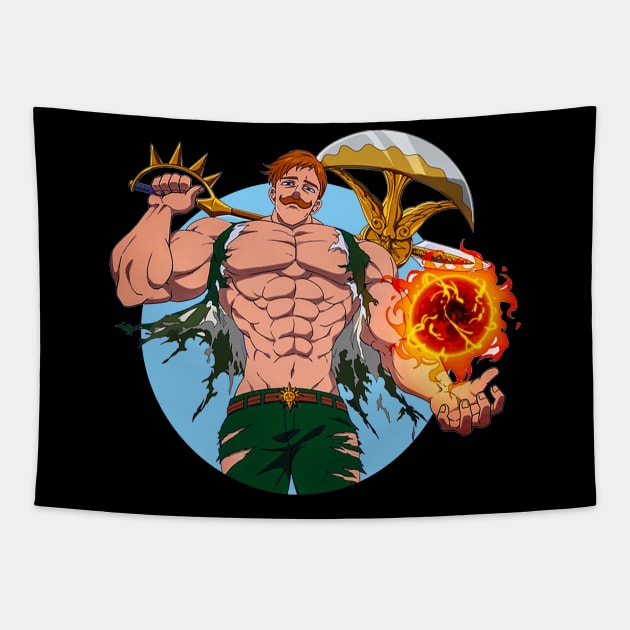 Lion Sin Seven Deadly Sins Tapestry